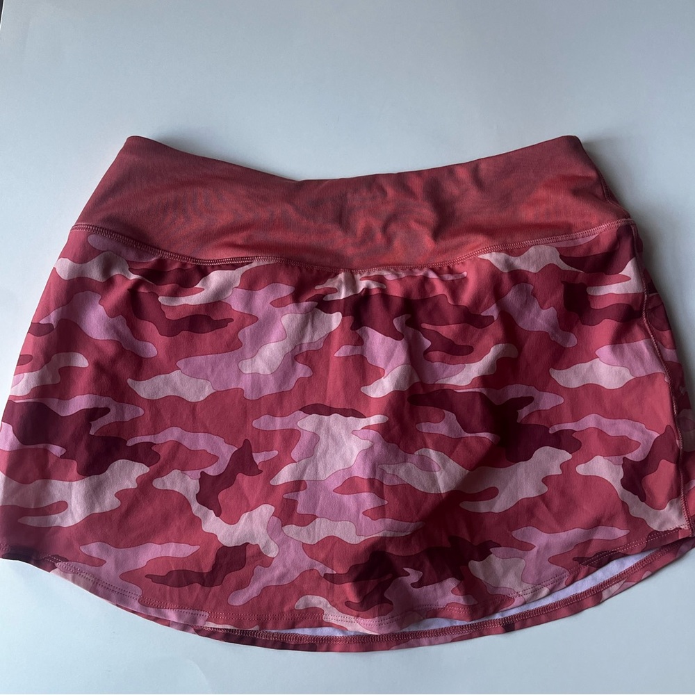 PINK camouflage pink skort